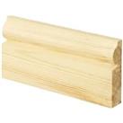 Wickes Torus Pine Architrave - 19 x 69 x 2100mm - Pack of 5