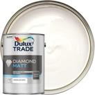Dulux Trade Diamond Matt Emulsion Paint - Pure Brilliant White - 5L