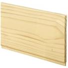 Wickes V-jointed Traditional Softwood Cladding - 8 x 94 x 1800mm - Pack of 5