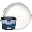 Wickes Trade Vinyl Matt Emulsion Paint - Pure Brilliant White - 10L