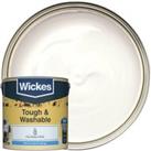 Wickes Tough & Washable Matt Emulsion Paint - Pure Brilliant White No.0 - 2.5L