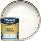 Wickes Tough & Washable Matt Emulsion Paint - Pure Brilliant White No.0 - 5L