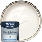 Wickes Vinyl Matt Emulsion Paint - Victorian White No.125 - 2.5L