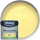 Wickes Vinyl Silk Emulsion Paint - Primrose No.500 - 2.5L
