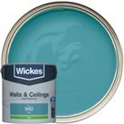 Wickes Vinyl Silk Emulsion Paint - Teal No.940 - 2.5L
