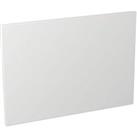 Wickes Orlando White Gloss Slab Appliance Door (D) - 600 x 437mm