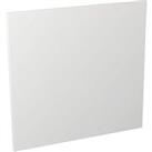 Wickes Orlando White Gloss Slab Appliance Door (C) - 600 x 584mm