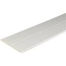 Wickes PVCu White Ash Effect Interior Cladding - 250 x 2500mm - Pack of 4