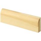 Wickes Large Round Pine Architrave - 15 x 45 x 2100mm