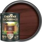 Cuprinol 5 Year Ducksback Matt Shed & Fence Treatment - Rich Cedar 5L