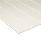 Wickes Easy to Fit White Medium Density Fibreboard (MDF) Primed Beaded Panel - 6x607x1829mm