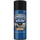 Hammerite Metal Aerosol Smooth Paint - Black - 400ml