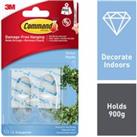 Command Clear Medium Hook - Pack of 2