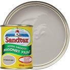 Sandtex Microseal Ultra Smooth Weatherproof Masonry 15 Year Exterior Wall Paint - Plymouth Grey - 15