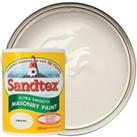 Sandtex Microseal Ultra Smooth Weatherproof Masonry 15 Year Exterior Wall Paint - Chalk Hill - 5L