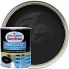 Sandtex One Coat Exterior Gloss Paint - Black - 750ml