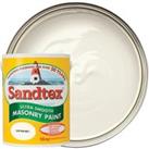 Sandtex Microseal Ultra Smooth Weatherproof Masonry 15 Year Exterior Wall Paint - Cotton Belt - 5L
