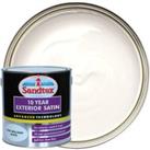 Sandtex 10 Year Exterior Satin Paint - Pure Brilliant White - 2.5L