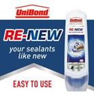 UniBond Re-New Silicone White Sealant - 100ml