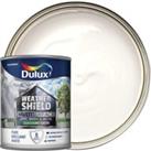 Dulux Weathershield Exterior Multi Surface Quick Dry Satin Paint - Pure Brilliant White - 750ml