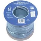Twin & Earth Cable - 1.5mm2 x 50m