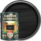 Cuprinol 5 Year Ducksback Matt Shed & Fence Treatment - Black 5L