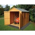 Shire Warwick Double Door Tongue & Groove Shed - 8 x 6ft