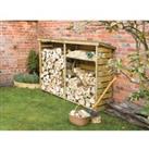 Rowlinson Timber Large Log Store - 8 x 2ft