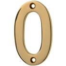 Wickes Door Number 0 - Brass