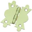 Butterfly Cabinet Hinge Brass 51mm - Pack of 2