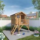 Mercia 7 x 5ft Wooden Poppy Playhouse & Tower with Assembly