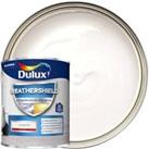 Dulux Weathershield Gloss Paint - Pure Brilliant White - 750ml