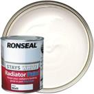 Ronseal Stays White Radiator Paint White Matt 750ml