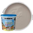 Ronseal Fence Life Plus Matt Shed & Fence Treatment - Warm Stone 5L