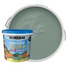 Ronseal Fence Life Plus Matt Shed & Fence Treatment - Sage 5L