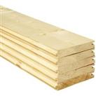 Wickes PTG Timber Floorboards - 18mm x 144mm x 2400mm - Pack of 5