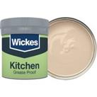 Wickes Kitchen Matt Emulsion Paint Tester Pot - Soft Cashmere No.330 - 50ml