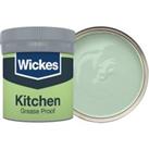Wickes Kitchen Matt Emulsion Paint Tester Pot - Sage No.805 - 50ml