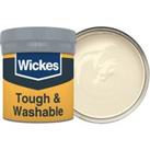 Wickes Tough & Washable Matt Emulsion Paint Tester Pot - Champagne No.405 - 50ml