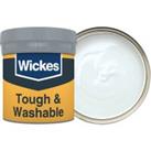Wickes Tough & Washable Matt Emulsion Paint Tester Pot - Cloud No.150 - 50ml