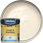 Wickes Tough & Washable Matt Emulsion Paint - Ivory No.400 - 5L