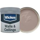 Wickes Vinyl Matt Emulsion Paint Tester Pot - Driftwood No.445 - 50ml