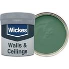 Wickes Vinyl Matt Emulsion Paint Tester Pot - Estate Green No.840 - 50ml