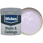 Wickes Vinyl Matt Emulsion Paint Tester Pot - Lilac No.705 - 50ml