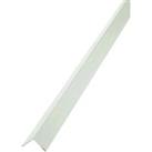 Wickes Angle - White PVCu 15.5 x 15.5 x 1m