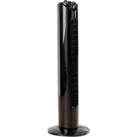 Fine Elements Black Slim Tower Fan - 32in