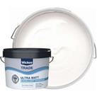 Wickes Trade Ultra Matt Emulsion Paint - Pure Brilliant White - 10L