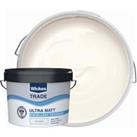 Wickes Trade Ultra Matt Emulsion Paint - Pure Cotton - 10L