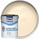 Wickes Trade Ultra Matt Paint - Magnolia - 5L