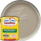 Sandtex Microseal Ultra Smooth Weatherproof Masonry 15 Year Exterior Wall Paint - French Grey - 5L